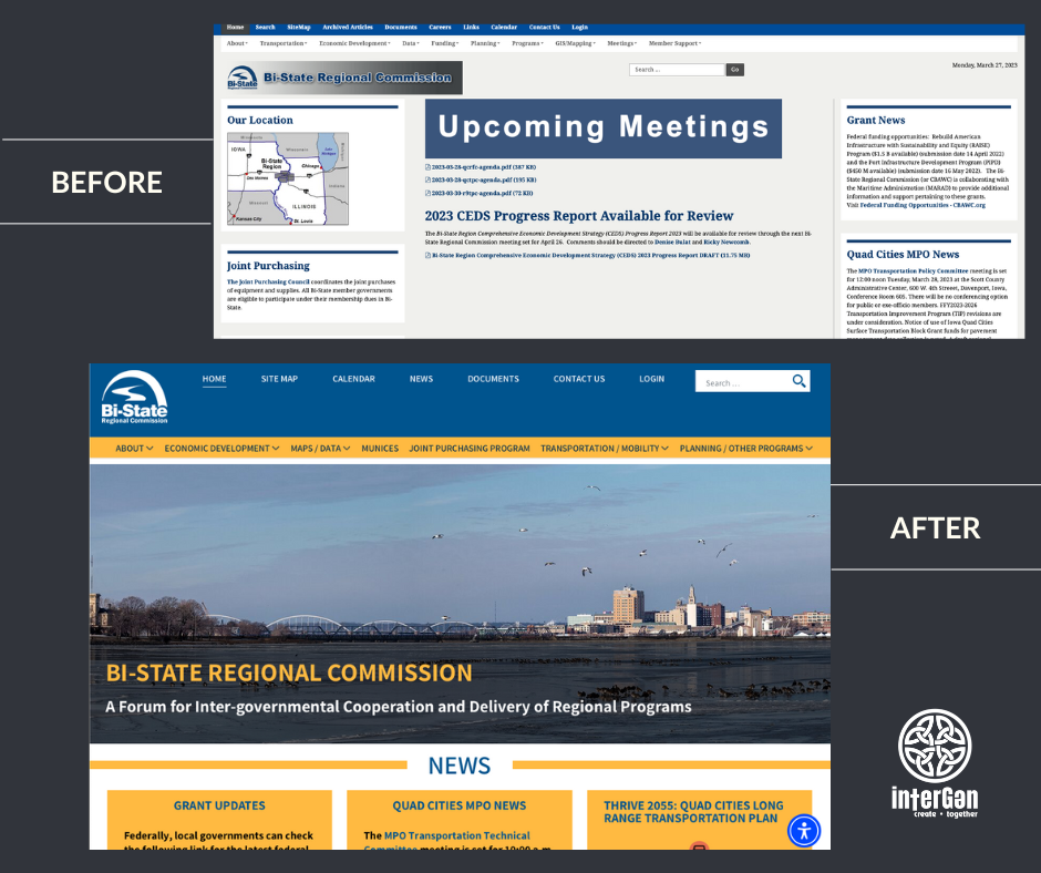 bistate before and after